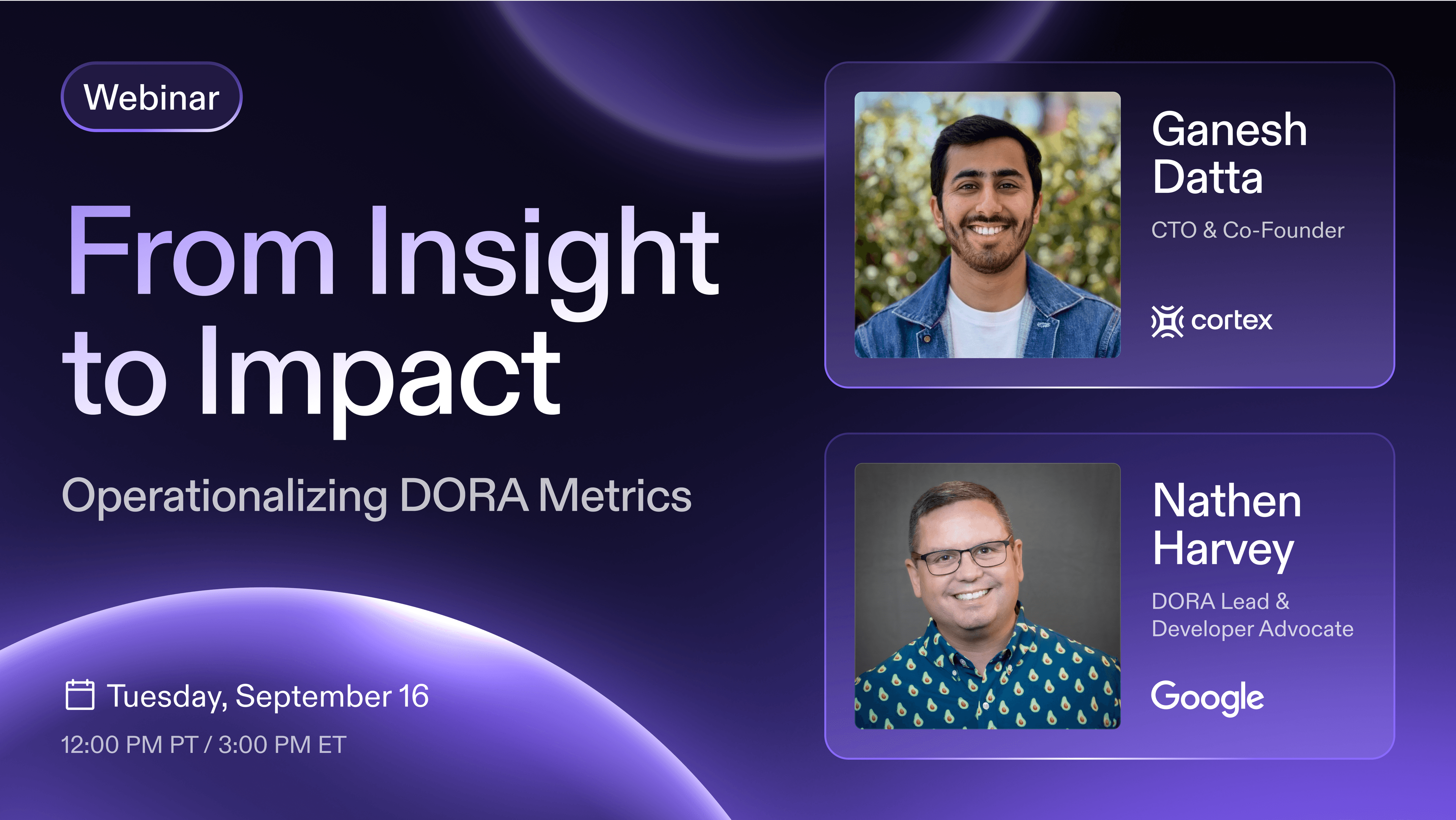 From insight to impact: Key takeaways from our DORA webinar with Nathen Harvey