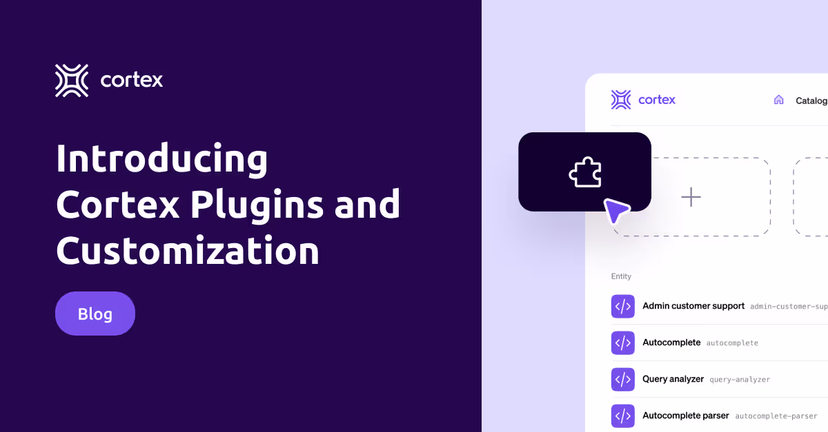 Introducing Cortex Plugins and Customization
