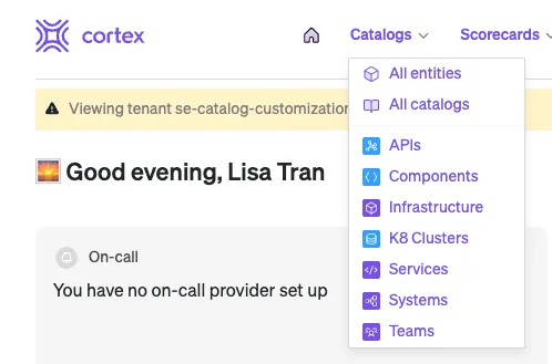 Cortex Instance Icon Cortex Catalog Customization | Cortex