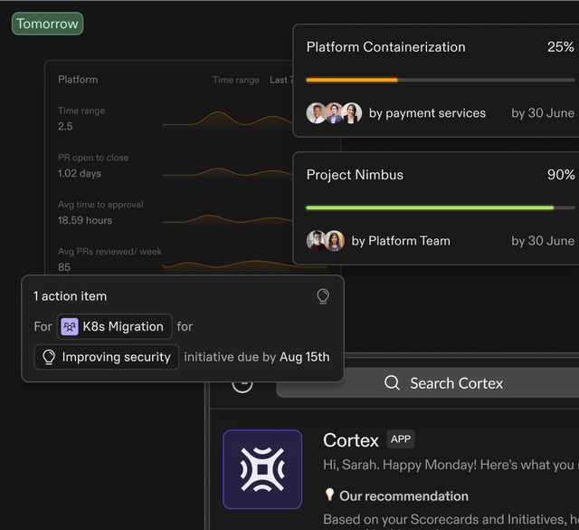 Developer Onboarding Cortex